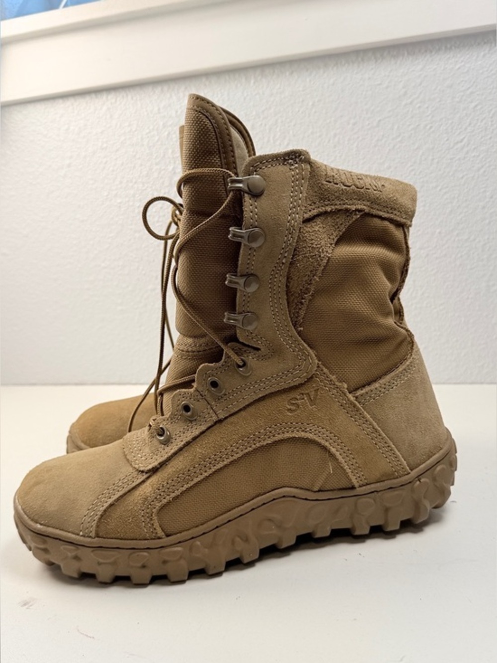 Rocky S2V Special Ops RKC100 Insulated Tactical Boots Coyote Mens 7.5 Wide